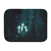 Load image into Gallery viewer, Anime Princess Mononoker Sherpa Blanket