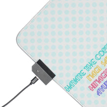 Load image into Gallery viewer, Hayate the Combat Butler RGB LED Mouse Pad (Desk Mat)