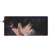Load image into Gallery viewer, Blue Exorcist RGB LED Mouse Pad (Desk Mat)