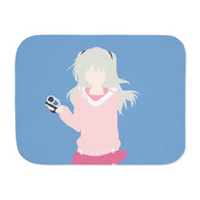 Load image into Gallery viewer, Nao Tomori With her camera Minimalist Sherpa Blanket