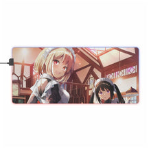 Load image into Gallery viewer, Lycoris Recoil Takina Inoue, Chisato Nishikigi RGB LED Mouse Pad (Desk Mat)