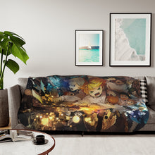 Load image into Gallery viewer, The Promised Neverland Ray, Norman, Emma, Phil, Gilda Sherpa Blanket