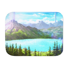 Load image into Gallery viewer, Floor 22 of the Aincrad Sherpa Blanket