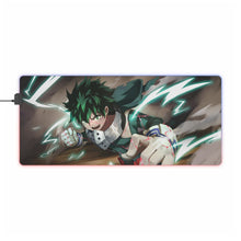 Load image into Gallery viewer, My Hero Academia Izuku Midoriya RGB LED Mouse Pad (Desk Mat)