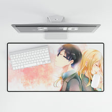 Load image into Gallery viewer, Anime Your Lie in Aprilr Mouse Pad (Desk Mat)