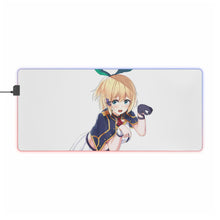 Load image into Gallery viewer, Rokudenashi Majutsu Koushi to Akashic Records RGB LED Mouse Pad (Desk Mat)