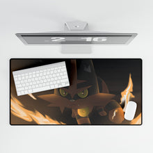 Load image into Gallery viewer, Litten's evolution Torracat! Mouse Pad (Desk Mat)
