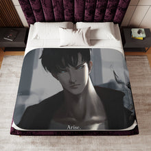 Load image into Gallery viewer, Anime Solo Leveling Sherpa Blanket