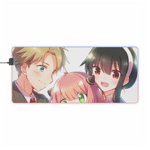 Load image into Gallery viewer, Spy x Family RGB LED Mouse Pad (Desk Mat)