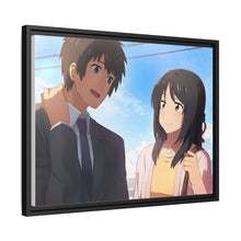 Load image into Gallery viewer, Anime Your Name. Canvas Framed Art Print