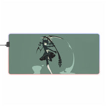 Load image into Gallery viewer, Black Rock Shooter RGB LED Mouse Pad (Desk Mat)