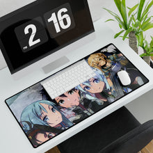 Load image into Gallery viewer, Yuuki, Asuna, Kirito and Sinon Mouse Pad (Desk Mat)