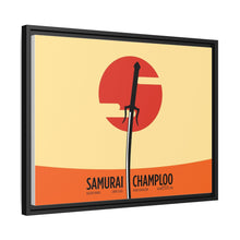 Load image into Gallery viewer, Anime Samurai Champloo Canvas Framed Art Print