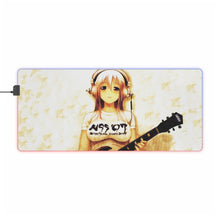 Load image into Gallery viewer, Super Sonico RGB LED Mouse Pad (Desk Mat)