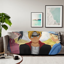 Load image into Gallery viewer, Boruto Sherpa Blanket