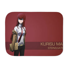 Load image into Gallery viewer, Makise Kurisu Sherpa Blanket