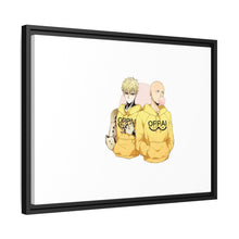 Load image into Gallery viewer, Genos and Saitama Canvas Framed Art Print