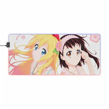Load image into Gallery viewer, Nisekoi Chitoge Kirisaki, Kosaki Onodera RGB LED Mouse Pad (Desk Mat)