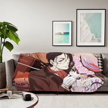 Load image into Gallery viewer, Black Butler Sherpa Blanket