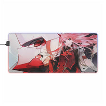 Load image into Gallery viewer, Zero Two RGB LED Mouse Pad (Desk Mat)