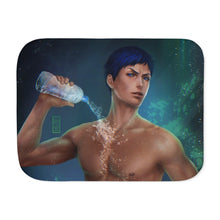 Load image into Gallery viewer, Kuroko's Basketball Daiki Aomine Sherpa Blanket