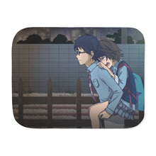 Load image into Gallery viewer, Anime Your Lie in April Sherpa Blanket