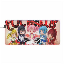 Load image into Gallery viewer, Puella Magi Madoka Magica RGB LED Mouse Pad (Desk Mat)