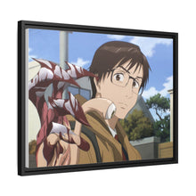 Load image into Gallery viewer, Shinichi and Migi Canvas Framed Art Print