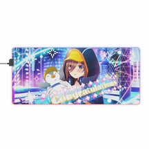 Load image into Gallery viewer, The Quintessential Quintuplets RGB LED Mouse Pad (Desk Mat)