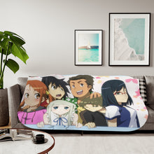 Load image into Gallery viewer, Anohana Sherpa Blanket