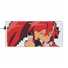 Load image into Gallery viewer, Gurren Lagann Yoko Littner RGB LED Mouse Pad (Desk Mat)