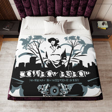 Load image into Gallery viewer, Anime Cowboy Bebopr Sherpa Blanket