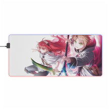 Load image into Gallery viewer, Mushoku Tensei: Jobless Reincarnation Rudeus Greyrat, Eris Boreas Greyrat RGB LED Mouse Pad (Desk Mat)