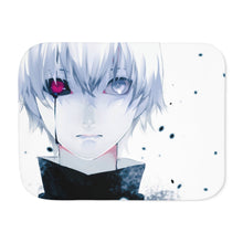 Load image into Gallery viewer, Kaneki Ken Sherpa Blanket