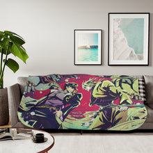 Load image into Gallery viewer, Za Warudo! Sherpa Blanket