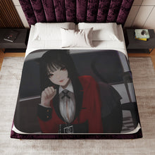 Load image into Gallery viewer, Anime Kakegurui Sherpa Blanket