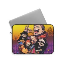 Load image into Gallery viewer, Yuji Itadori Satoru Gojo Nobara Kugisaki Megumi Fushiguro and Blindfold Laptop Sleeve