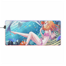 Load image into Gallery viewer, Anime Underwater RGB LED Mouse Pad (Desk Mat)