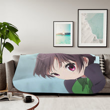 Load image into Gallery viewer, Kumin Tsuyuri Sherpa Blanket