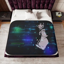 Load image into Gallery viewer, Shinya Kogami With His dominator Sherpa Blanket