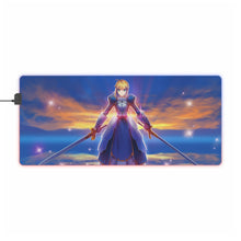 Load image into Gallery viewer, Fate/Stay Night RGB LED Mouse Pad (Desk Mat)