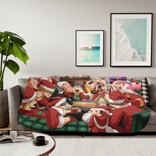 Load image into Gallery viewer, Black Clover Asta, Noelle Silva, Yami Sukehiro, Luck Voltia Sherpa Blanket