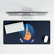 Load image into Gallery viewer, Souei Face ( Blue Background ) Mouse Pad (Desk Mat)