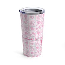 Load image into Gallery viewer, Glass Heart Princess Tumbler 20oz
