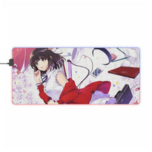 Load image into Gallery viewer, Saekano: How To Raise A Boring Girlfriend RGB LED Mouse Pad (Desk Mat)