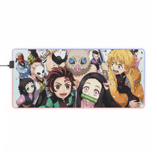 Load image into Gallery viewer, Demon Slayer: Kimetsu no Yaiba RGB LED Mouse Pad (Desk Mat)
