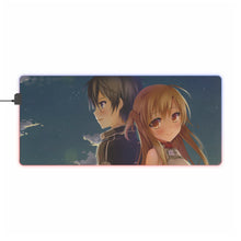 Load image into Gallery viewer, Asuna and Kirito RGB LED Mouse Pad (Desk Mat)