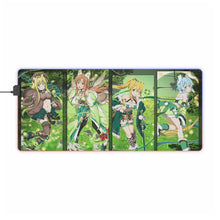 Load image into Gallery viewer, Memory Defrag Animal Banner RGB LED Mouse Pad (Desk Mat)