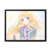 Load image into Gallery viewer, Kaori Miyazono Canvas Framed Art Print