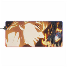 Load image into Gallery viewer, Escanor Lion Sin Of Pride RGB LED Mouse Pad (Desk Mat)